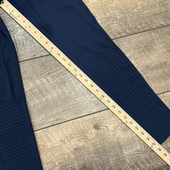 Thread 4 Thought Minx Moto Navy Blue Legging Size M - Picture 4 of 7